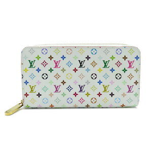 Louis Vuitton Zippy Wallet canvas Monogram Multicolor Multicolor Pink ed